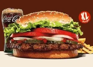 FLAME-GRILLED BURGER