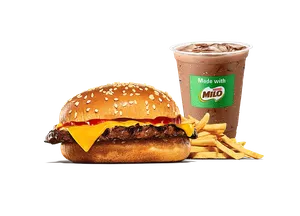 King JR Cheeseburger
